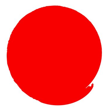 Grunge çemberi kabarcığı, lekeli vektör çizimi