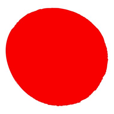 Grunge çemberi kabarcığı, lekeli vektör çizimi