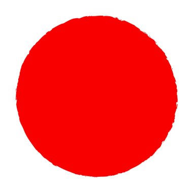 Huysuz daire damlası, lekeli vektör illüstrasyonu