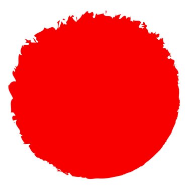 Grunge çemberi kabarcığı, lekeli vektör çizimi