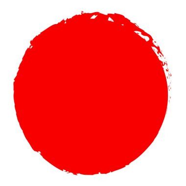 Huysuz daire damlası, lekeli vektör illüstrasyonu