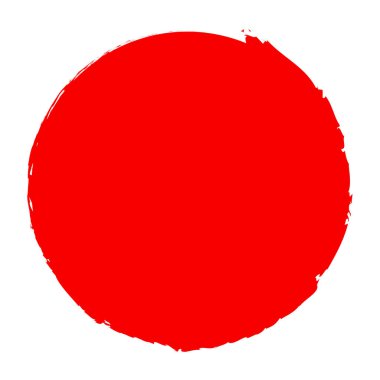 Huysuz daire damlası, lekeli vektör illüstrasyonu