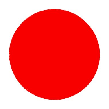 Huysuz daire damlası, lekeli vektör illüstrasyonu