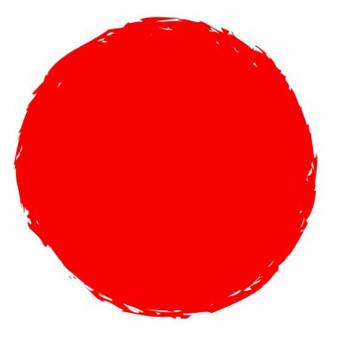 Grunge çemberi kabarcığı, lekeli vektör çizimi