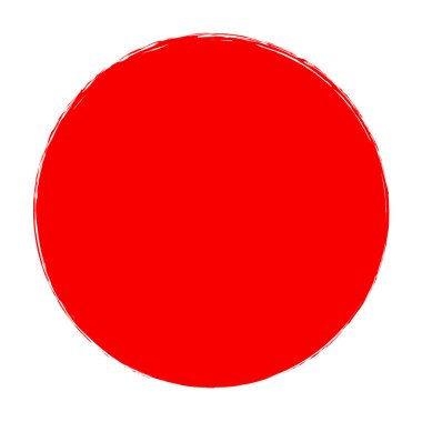 Huysuz daire damlası, lekeli vektör illüstrasyonu