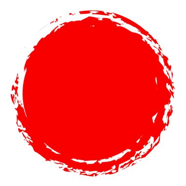 Huysuz daire damlası, lekeli vektör illüstrasyonu