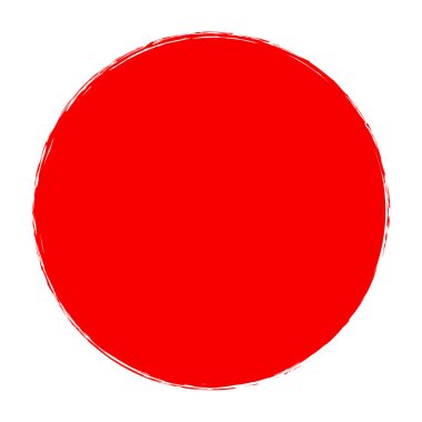 Huysuz daire damlası, lekeli vektör illüstrasyonu