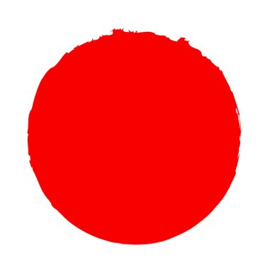 Huysuz daire damlası, lekeli vektör illüstrasyonu