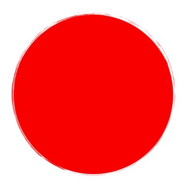 Huysuz daire damlası, lekeli vektör illüstrasyonu