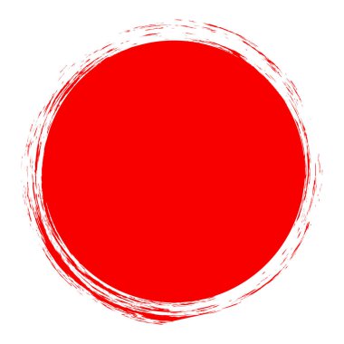 Huysuz daire damlası, lekeli vektör illüstrasyonu