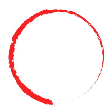 Huysuz daire damlası, lekeli vektör illüstrasyonu