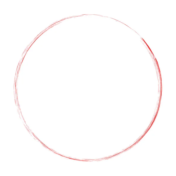 Grungy Circle Blob Fleckvektorillustration — Stockvektor