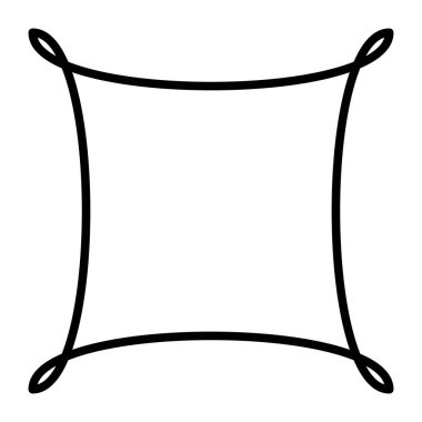 Soyut motif, mandala şekil tasarım elementleri