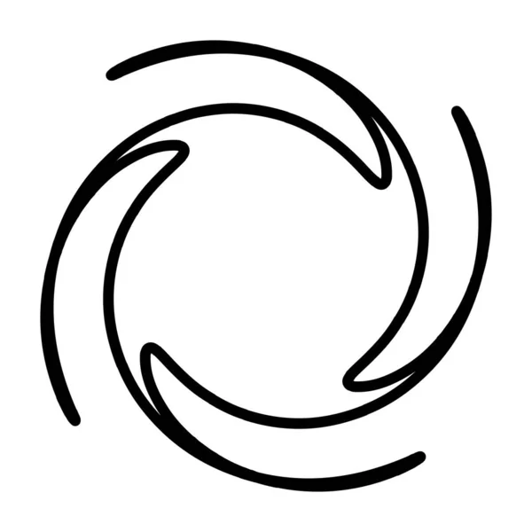 Motif Abstrait Éléments Design Forme Mandala — Image vectorielle