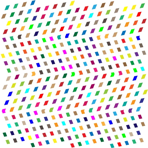 Mozaik olarak düzenlenmiş rastgele şekiller, tesselleme şablonu. Renkli, canlı Vektör tasarım elementi. Karışık, karışık, karışık konsept vektör çizimi