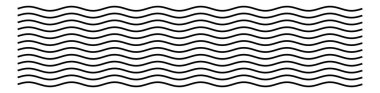 Zig-zag, çapraz tırtıklı çizgi elementi. Sivri, pürüzlü ve sivri çizgili.