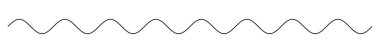 Zig-zag, çapraz tırtıklı çizgi elementi. Sivri, pürüzlü ve sivri çizgili.