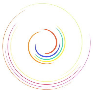 Spiral, girdap, girdap elemanı vektör illüstrasyonu. Koklear, sarmal ve volta