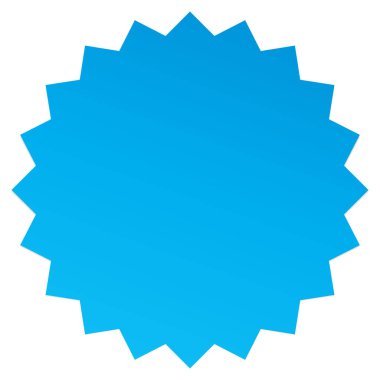 Yıldız patlaması, güneş patlaması şekli. Soyut parıltı, ışıltı, ışıltı şekli, element. Radikal, ışıl ışıl klip- art