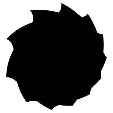 Dön, dön, sarmal şekil, element. Döndürme ve döndürme efektli motif