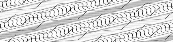 Tangled Interlace Lines Zökkenőmentesen Megismételhető Háttér Minta Textúra Vektor Illusztráció — Stock Vector