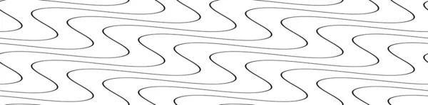 Волнистые Изогнутые Изогнутые Линии Абстрактно Повторяющиеся Прямоугольные Узоры Векторные Иллюстрации — стоковый вектор