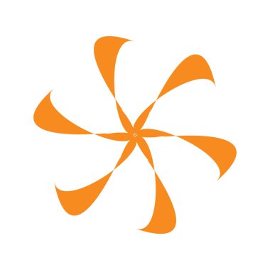 Benzersiz soyut sanatsal radyal ve geometrik mandala, vektör illüstrasyonu