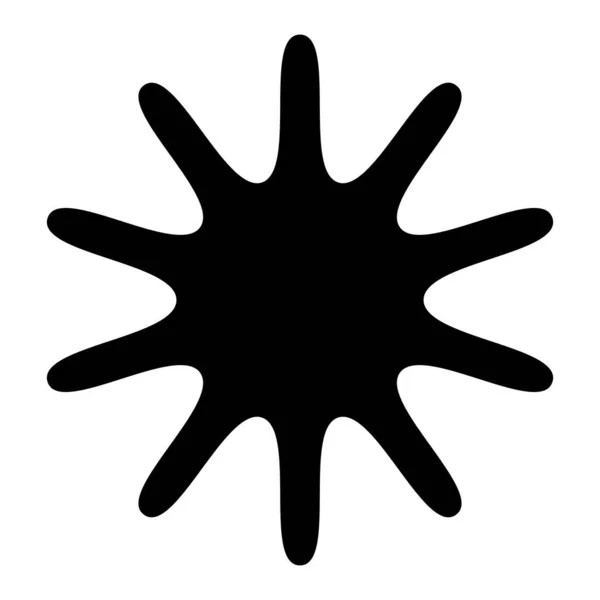 Unikátní Abstraktní Umělecká Radiální Geometrická Mandala Vektorová Ilustrace — Stockový vektor
