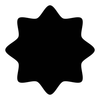 Benzersiz soyut sanatsal radyal ve geometrik mandala, vektör illüstrasyonu