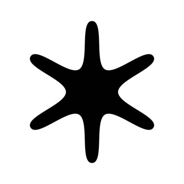 Benzersiz soyut sanatsal radyal ve geometrik mandala, vektör illüstrasyonu