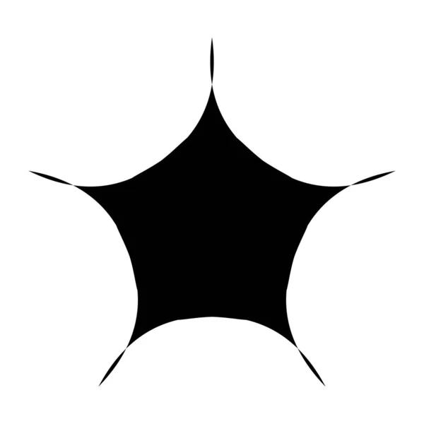 Unik Abstrakt Konstnärlig Radiell Och Geometrisk Mandala Vektor Illustration — Stock vektor