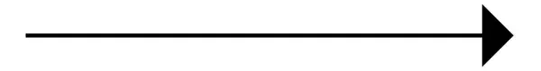 Черная Стрелка Указывает Направо Элемент Формы Стрелки — стоковый вектор