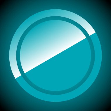 Parlak ve parlak vektör çizimi şekli. Etiket modern simgesi