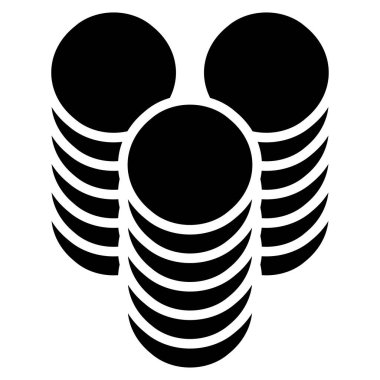 Bilgisayarcılık ya da genel yığın teması için daha katmanlı simge. Harddisk, sabit disk simgesi, sembol, vektör illüstrasyonu, Clip sanatı grafikleri