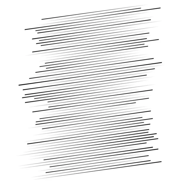 Linien Streifen Perspektive Linien Verschwinden Horizont Dynamisch Abgewinkelte Linienvektorabbildung — Stockvektor
