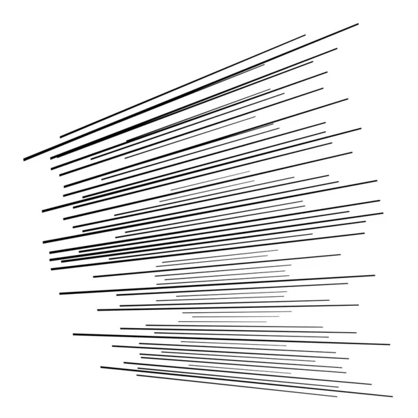 Líneas Rayas Perspectiva Líneas Desapareciendo Horizonte Ilustración Dinámica Vector Línea — Archivo Imágenes Vectoriales