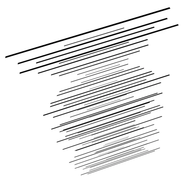 Líneas Rayas Perspectiva Líneas Desapareciendo Horizonte Ilustración Dinámica Vector Línea — Vector de stock