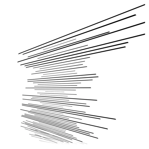 条纹3D透视 线条消失在地平线上 动态角线矢量图解 — 图库矢量图片
