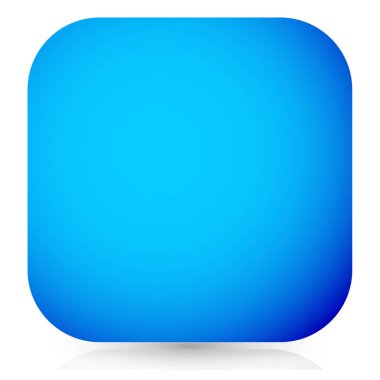 Boş renkli düğme, pankart şekilleri