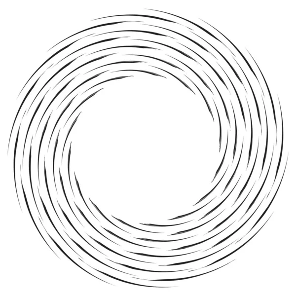 Círculo Abstrato Geométrico Ilustração Vetorial Elemento Circular —  Vetores de Stock