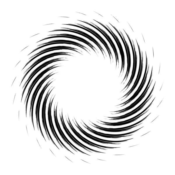 Geometrický Abstraktní Kruh Vektorová Ilustrace Kruhového Prvku — Stockový vektor