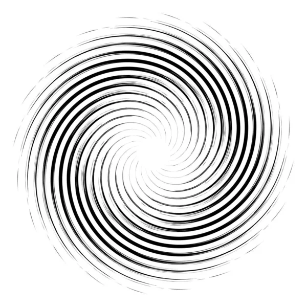 Círculo Abstrato Geométrico Ilustração Vetorial Elemento Circular — Vetor de Stock