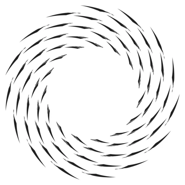 Círculo Abstrato Geométrico Ilustração Vetorial Elemento Circular —  Vetores de Stock
