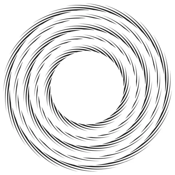 Círculo Abstracto Geométrico Elemento Circular Vector Ilustración — Archivo Imágenes Vectoriales