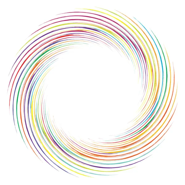 Geometrik soyut çember, dairesel element vektör çizimi