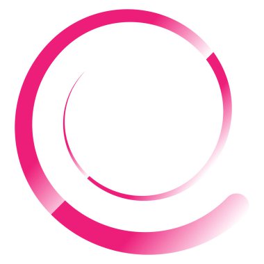 Spiral, girdap, döndürme simgesi, tasarım elemanı çizimi