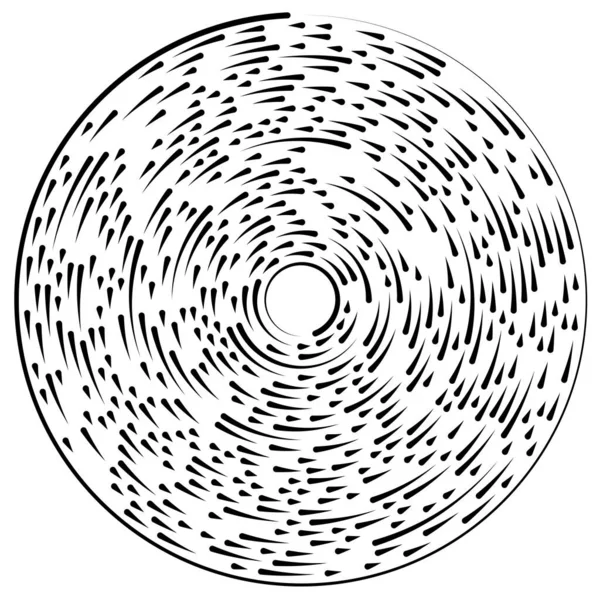 Elemento Circular Segmentado Ilustração Vetorial Simples Gráfico —  Vetores de Stock