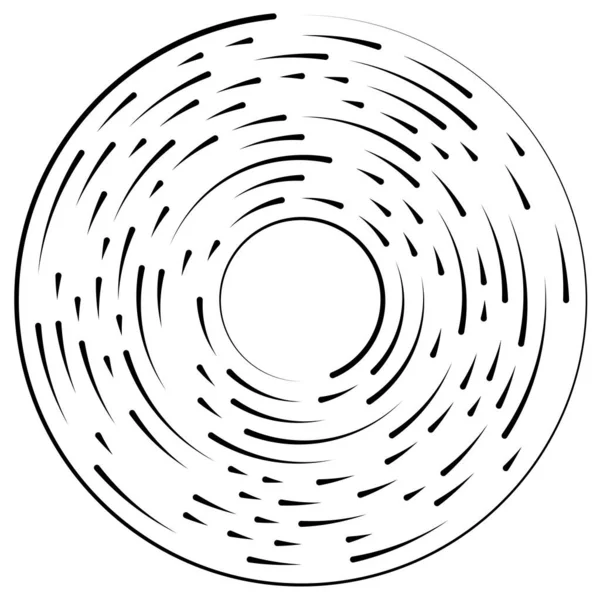 Elemento Circular Segmentado Ilustração Vetorial Simples Gráfico —  Vetores de Stock