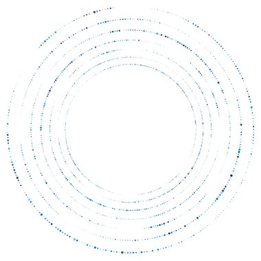 Spiral, girdap, döndürme simgesi, tasarım elemanı çizimi