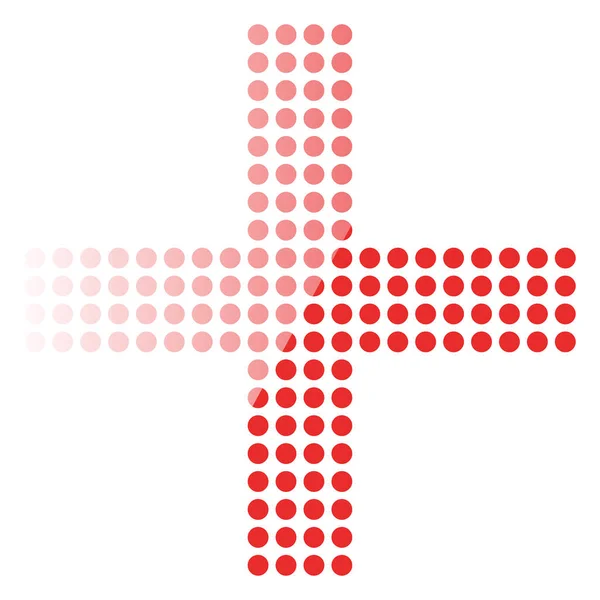 Cross Symbol Healthcare Generic Logo Usage Vector Illustration — Stock Vector